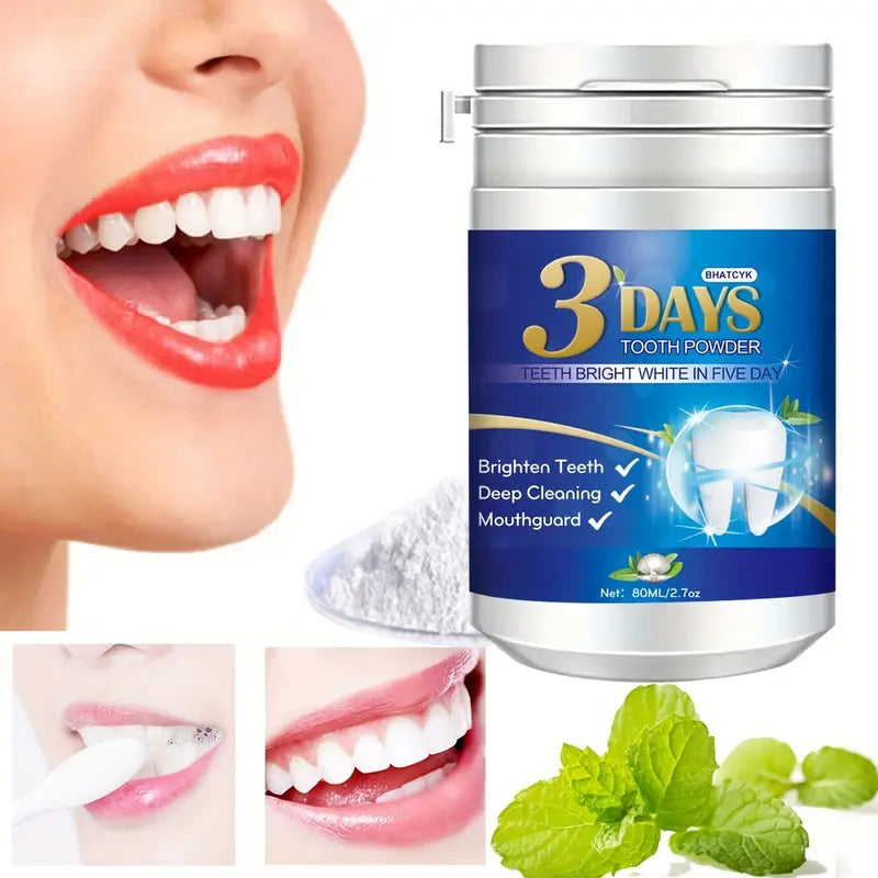 BHATCYK Teeth Powder – Natural Whitening &amp; Fresh Breath