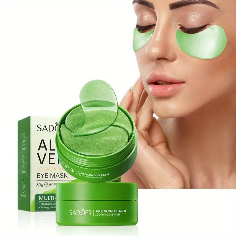 Aloe Collagen Eye Mask — Hydrating & Revitalizing Under-Eye Treatment