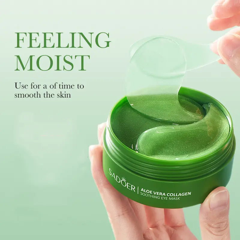 Aloe Collagen Eye Mask — Hydrating & Revitalizing Under-Eye Treatment