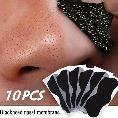 Bamboo Charcoal Nose Mask (10pcs)