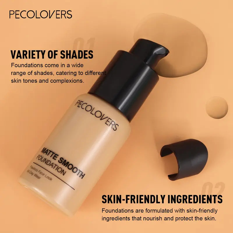 Full Coverage Concealer Foundation – Natural Matte Finish