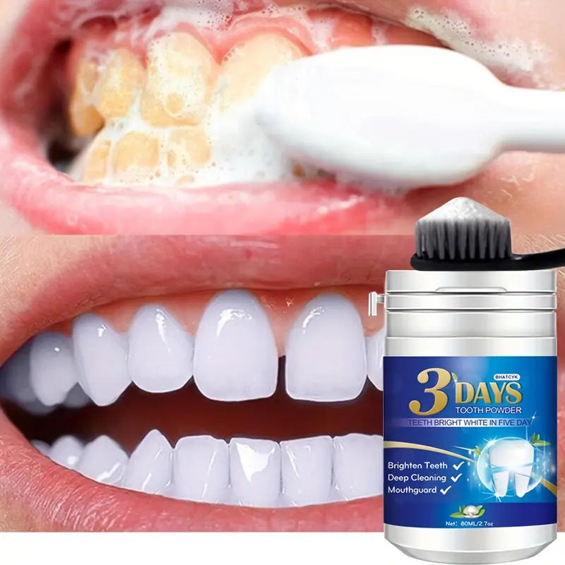 BHATCYK Teeth Powder – Natural Whitening &amp; Fresh Breath