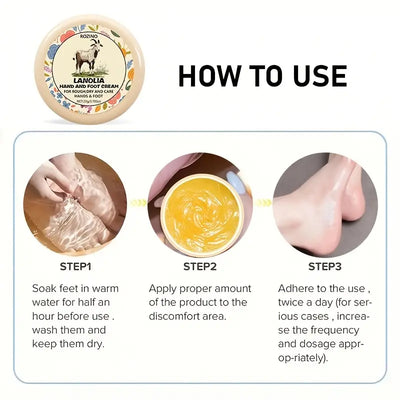 ROZINO Hand & Foot Cream — Hydrating & Softening Care (20g)