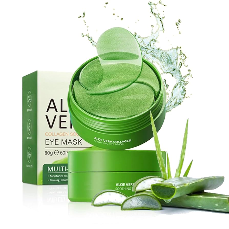 Aloe Collagen Eye Mask — Hydrating & Revitalizing Under-Eye Treatment