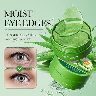 Aloe Collagen Eye Mask — Hydrating & Revitalizing Under-Eye Treatment