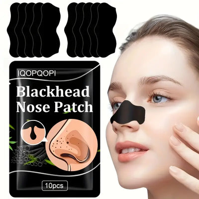 Bamboo Charcoal Nose Mask (10pcs)