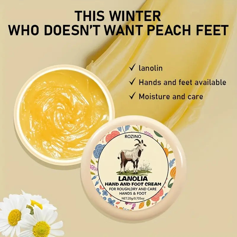 ROZINO Hand & Foot Cream — Hydrating & Softening Care (20g)