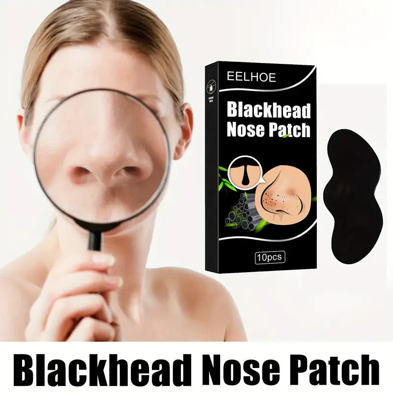 Bamboo Charcoal Nose Mask (10pcs)