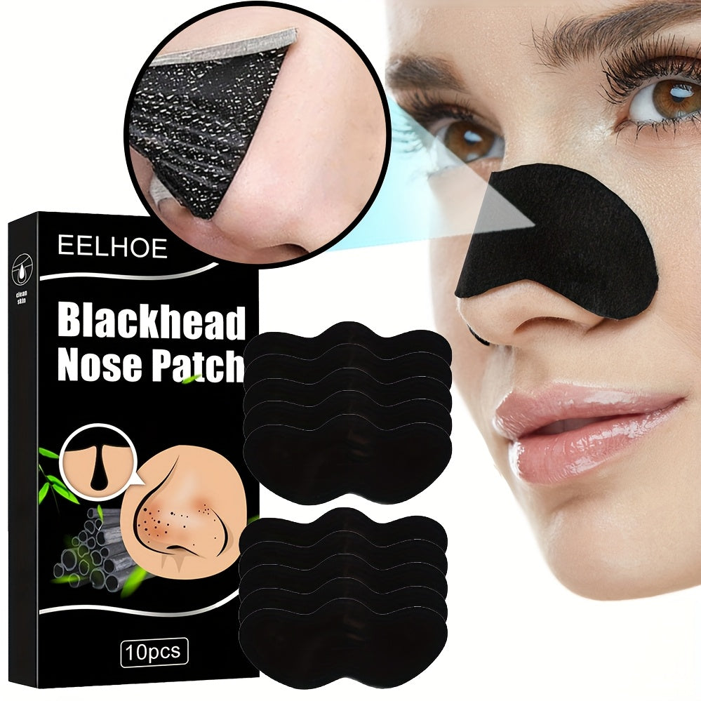 Bamboo Charcoal Nose Mask (10pcs)