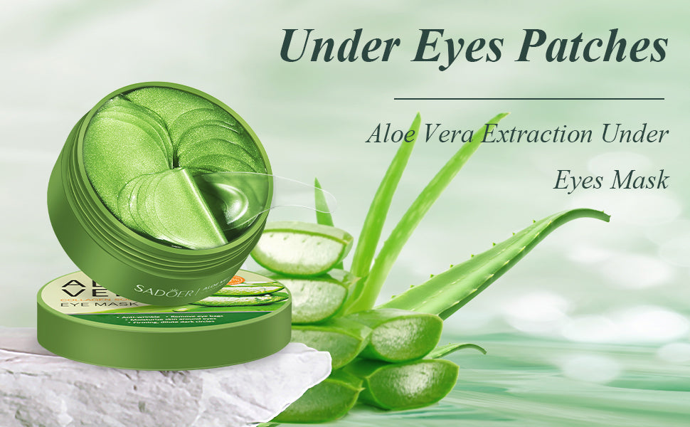 Aloe Collagen Eye Mask — Hydrating & Revitalizing Under-Eye Treatment