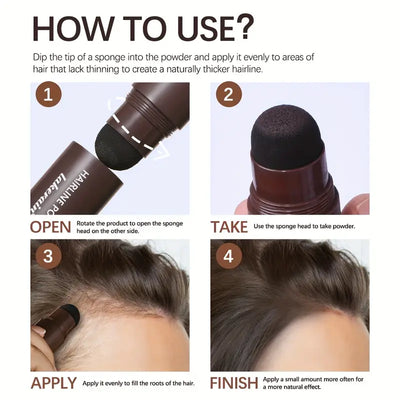 Lakerain Hairline Powder Stick – Waterproof, Long-Lasting Coverage