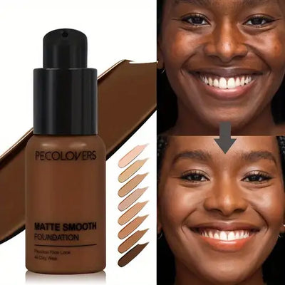 Full Coverage Concealer Foundation – Natural Matte Finish